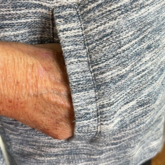 Anthropologie Saturday Sunday Knit Hooded Zip Jacket XS - Picture 6 of 9